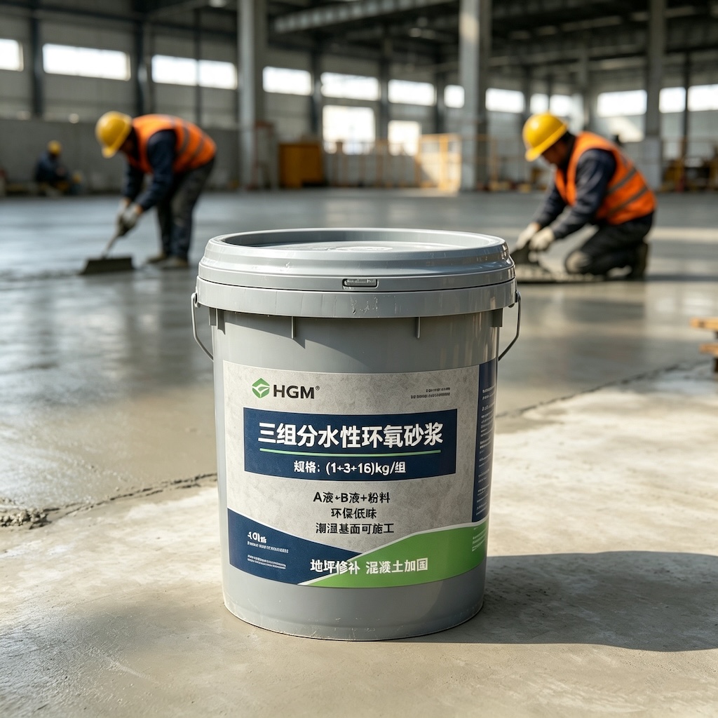 怀集三组份水性环氧砂浆